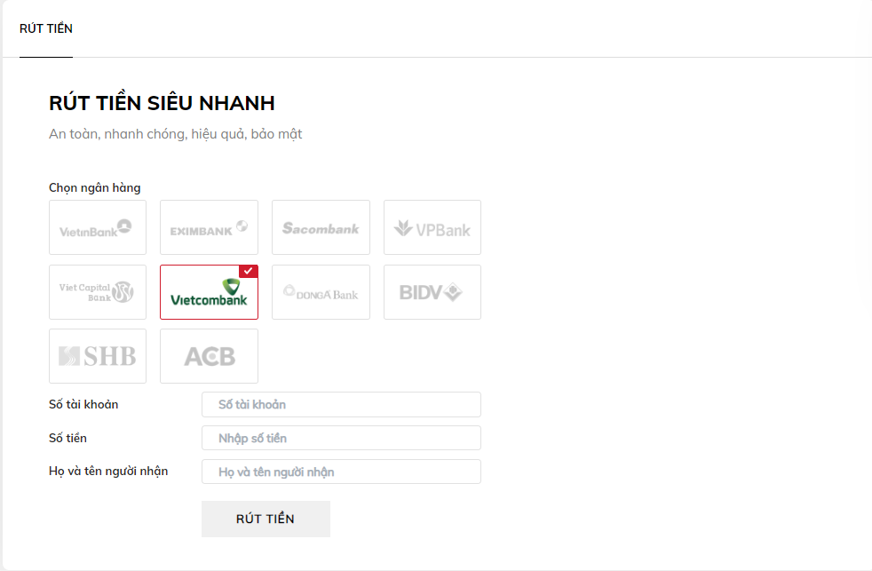 Lode88 Hệ thống rút tiền siêu nhanh