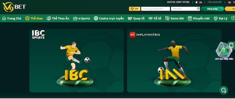 V9bet Liệt kê các danh mục cá cược tại nhà cái V9bet